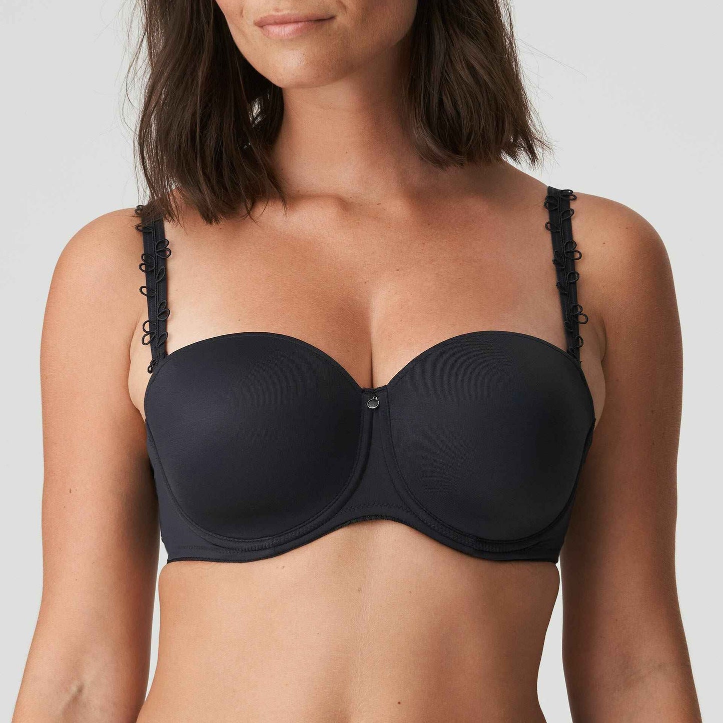 PrimaDonna Perle Topattu Olkaimeton rintaliivi musta