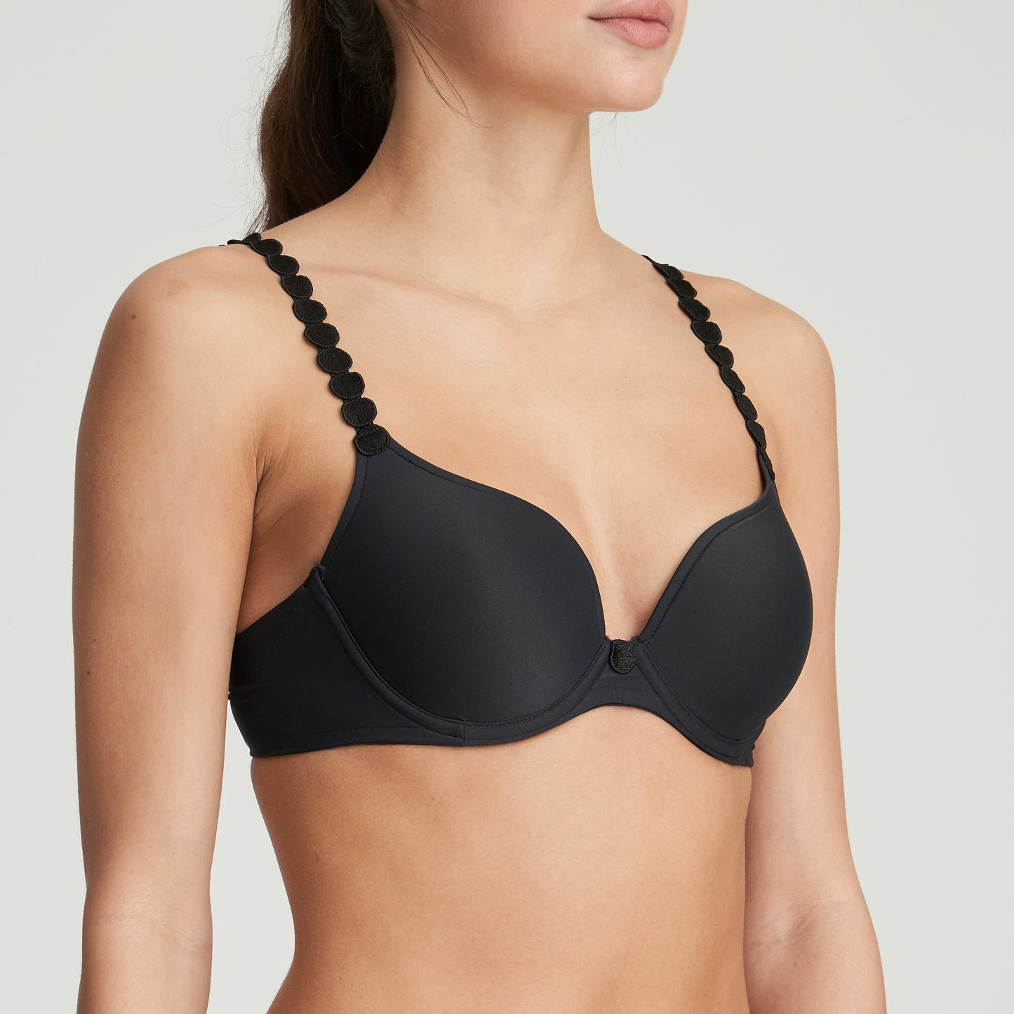 Marie Jo L'aventure TOM Topattu heart shape rintaliivi Charcoal (musta)