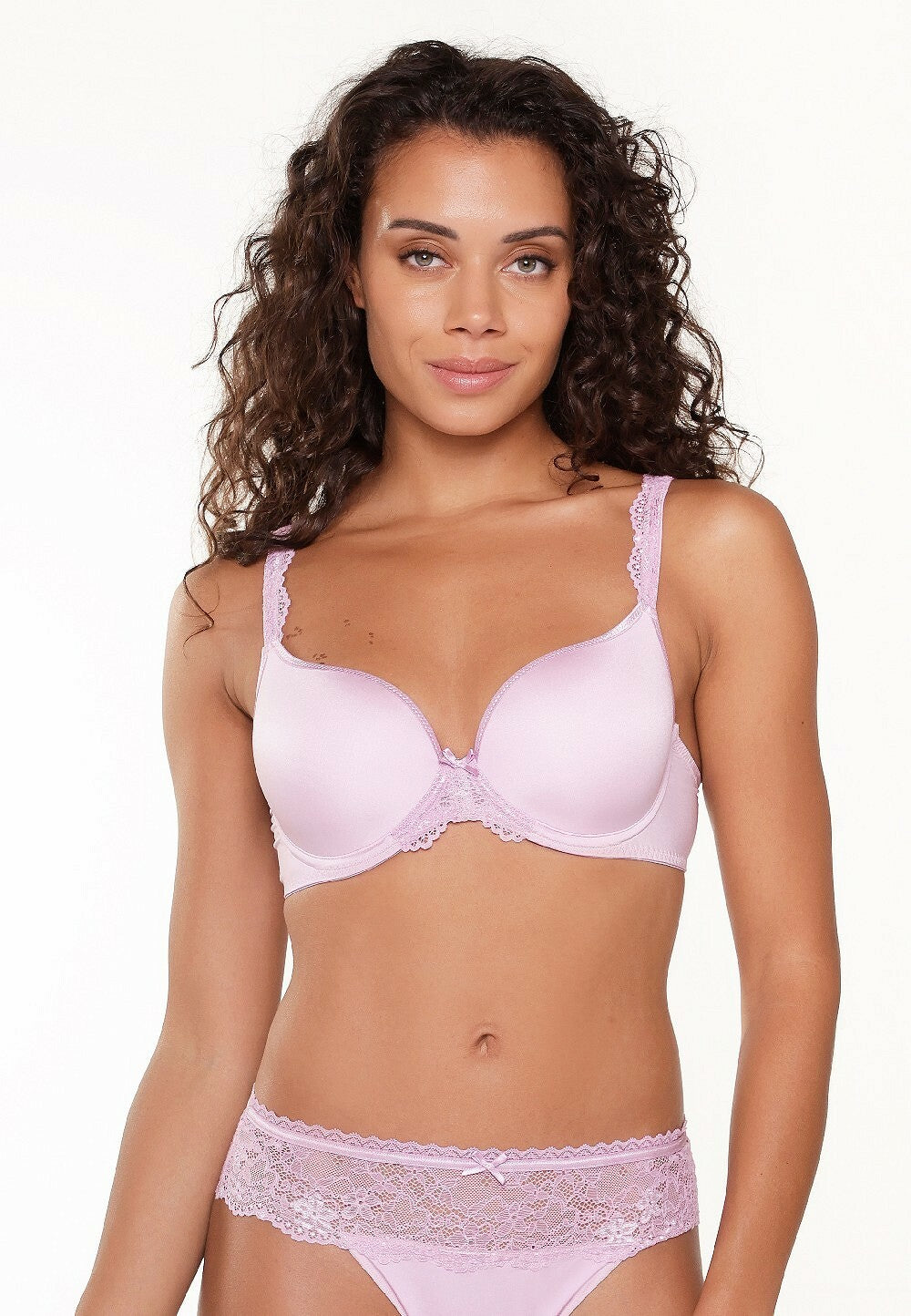 LingaDore DAILY Uni-fit T-paita rintaliivit Pink Lavender