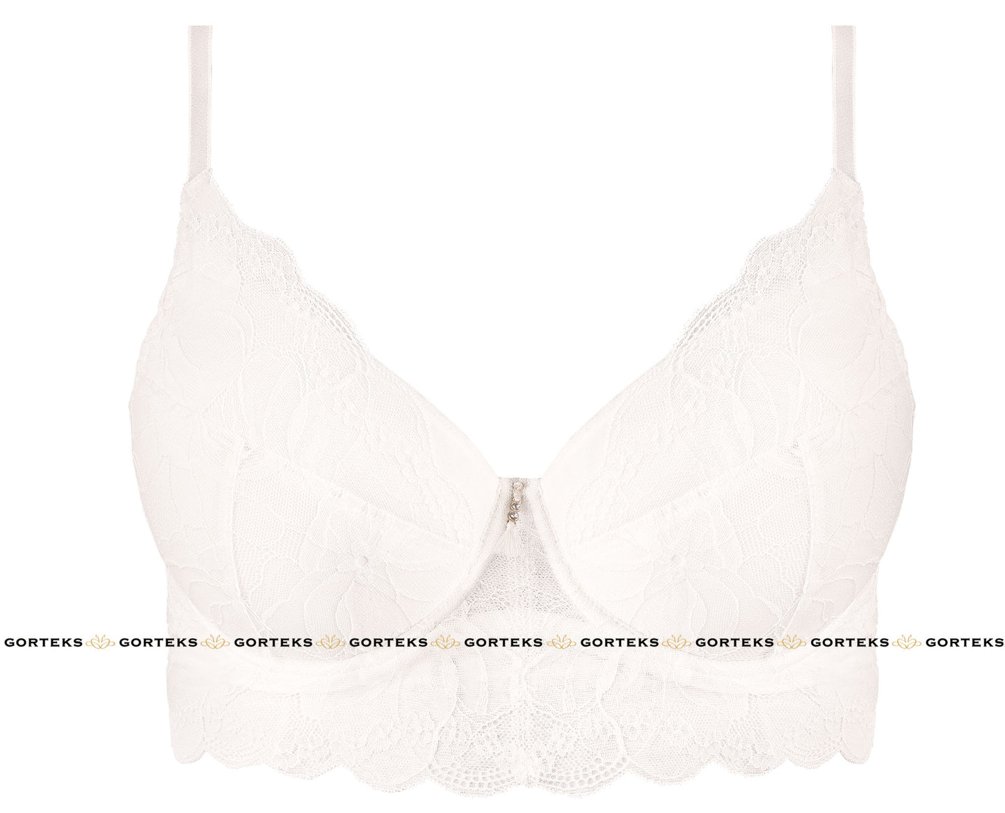 Gorteks Charlize Padded bra, topatut rintaliivit musta