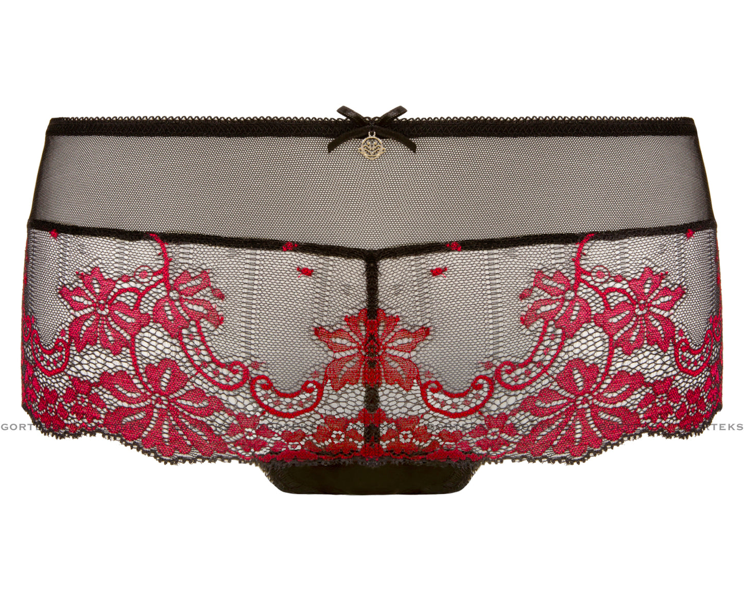 Gorteks Rosso pitsiset alushousut black-raspberry