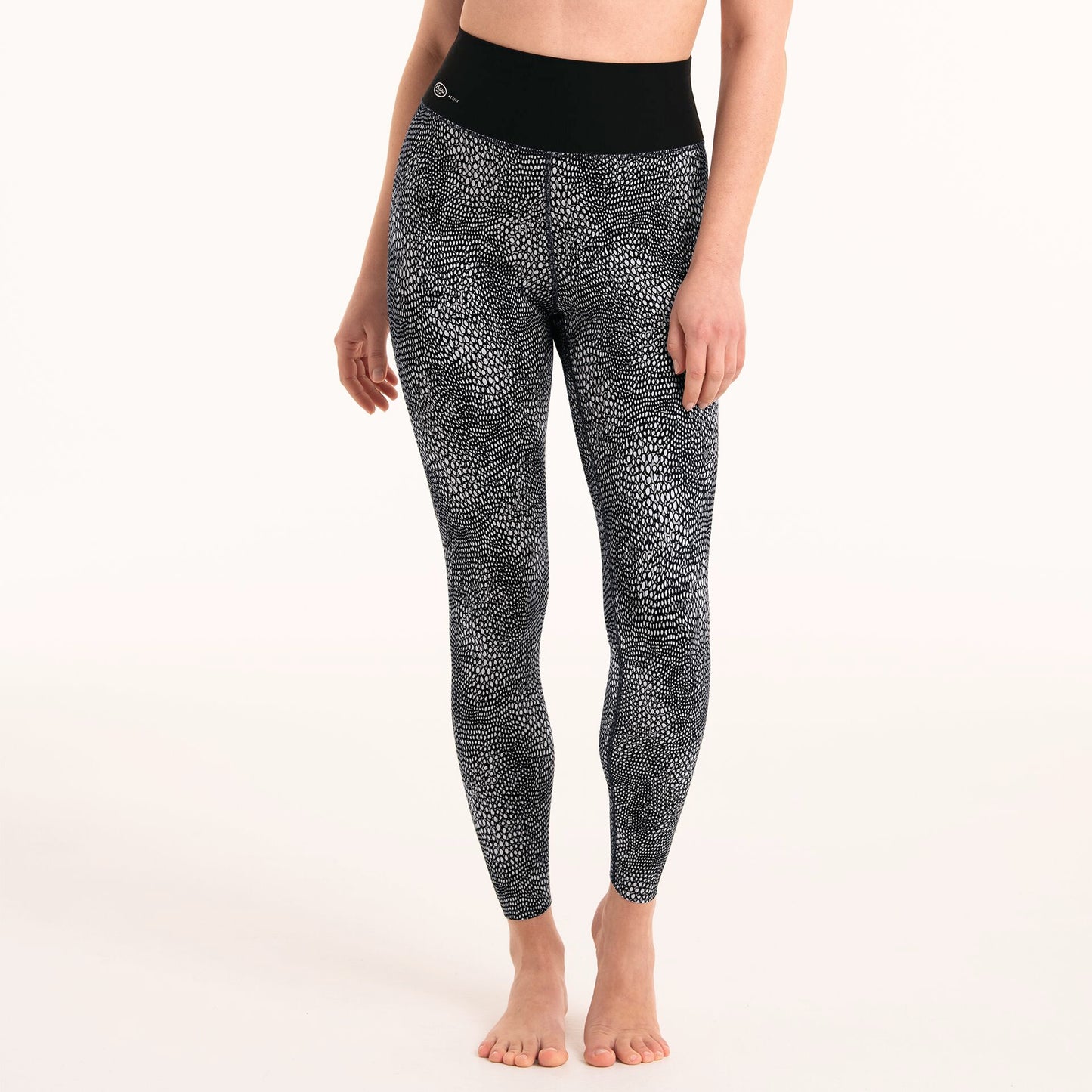 Urheiluleggins Anita Active Hierovat urheiluhousut Bubble Grey