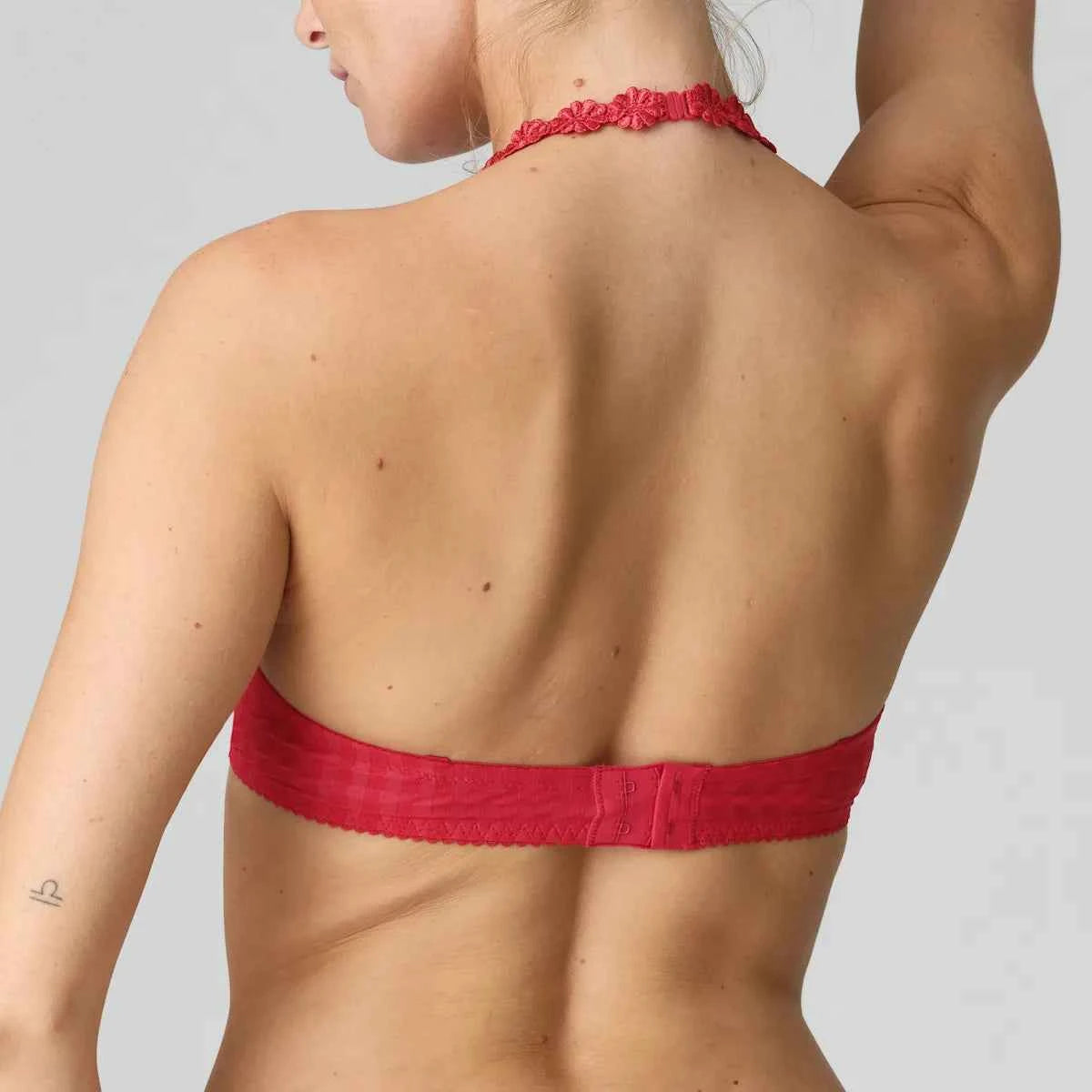 Marie Jo Avero muotoon prässätty t-paitarintaliivi Punainen