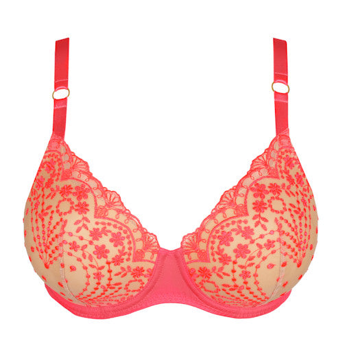 PrimaDonna Twist Angelou Padded Heartshape Bra Juicy Melon - Jolingerie