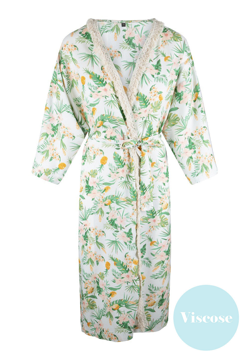 LingaDore Kimono Botanical Shine