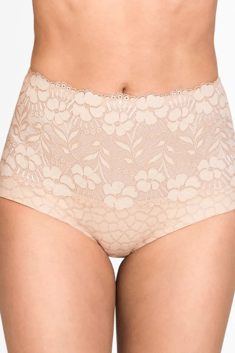 Korkeavyötäröiset alushousut /housuliivit Miss Mary Jaquard & Lace