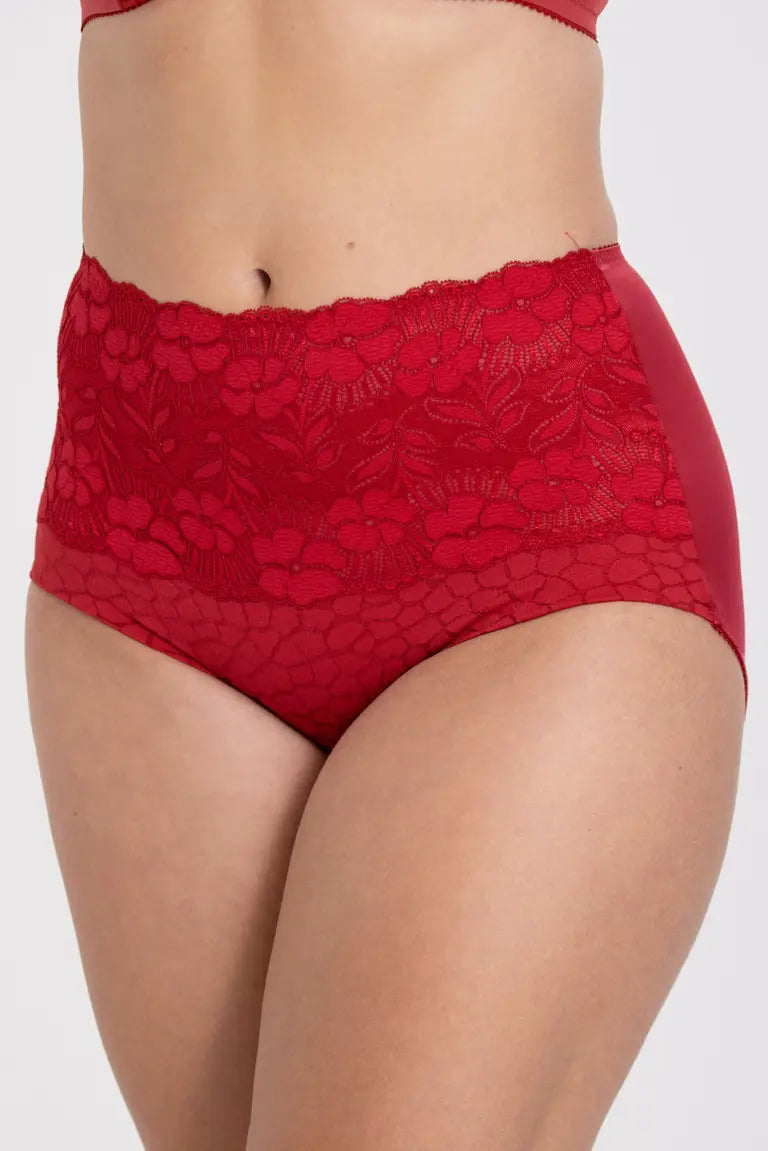 Korkeavyötäröiset alushousut /housuliivit Miss Mary Jaquard & Lace