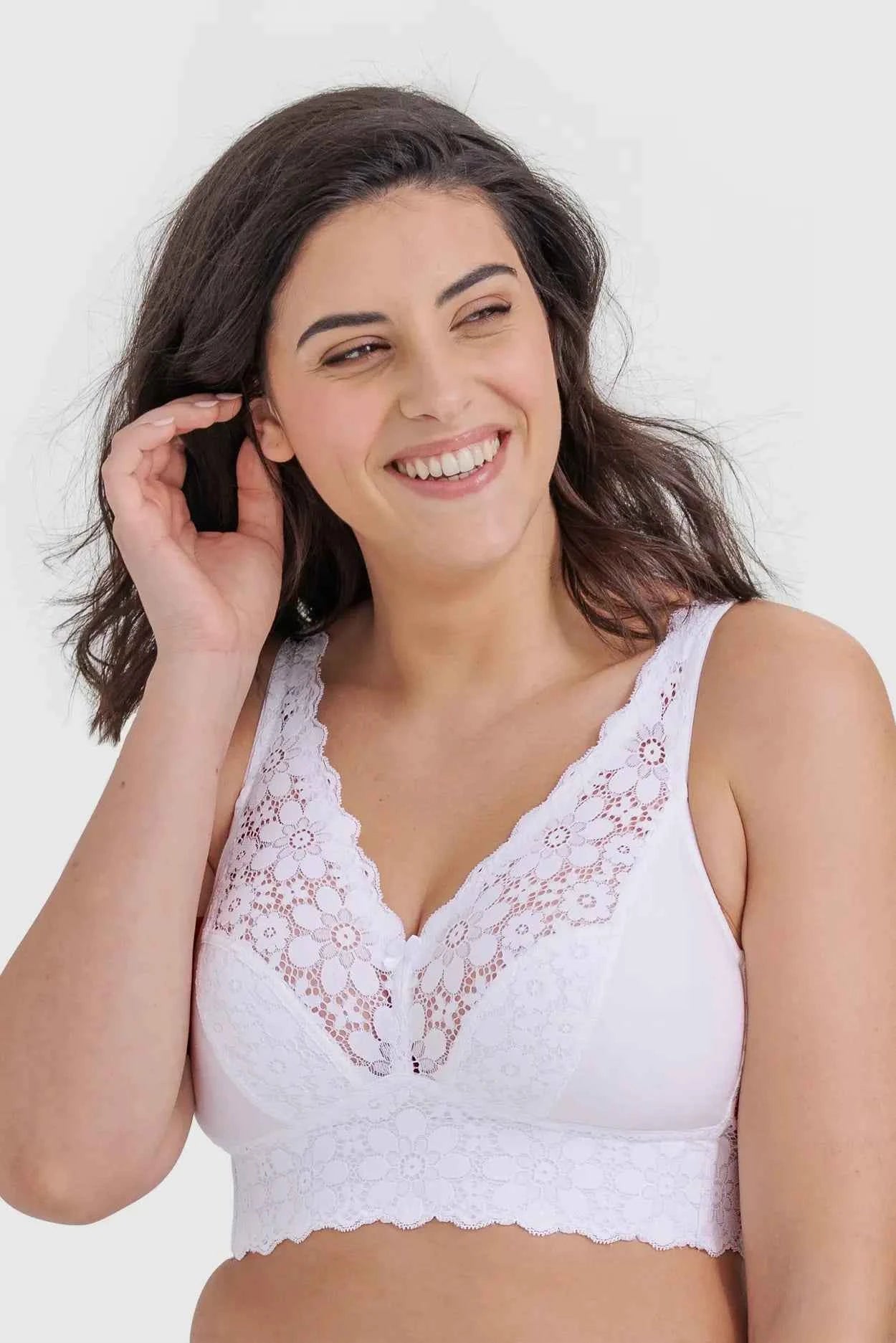 Miss Mary of Sweden Kaaritueton rintaliivi Lace Dreams Valkoinen