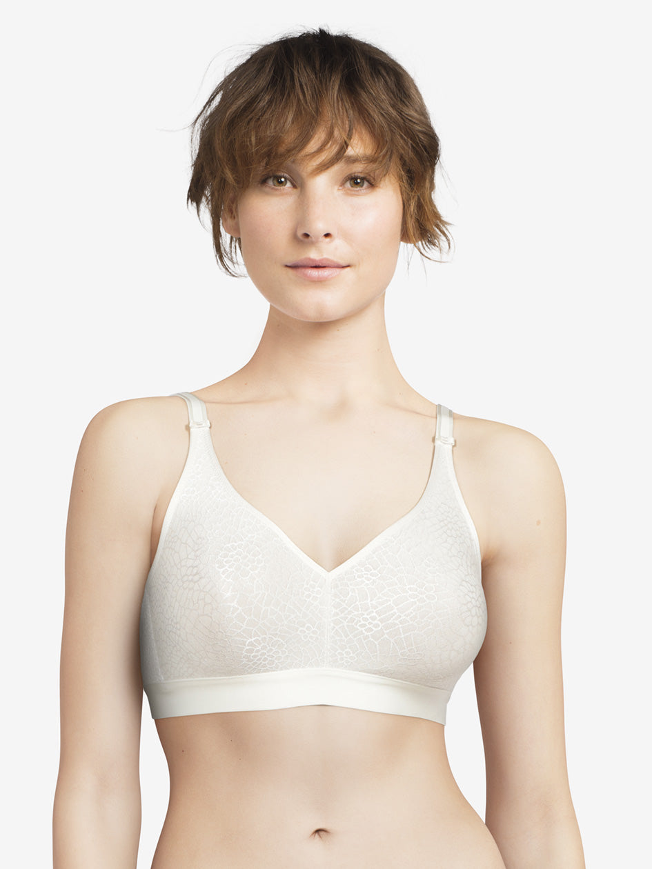 Chantelle C Magnifique Wirefree Support Bra Luonnonvaalea