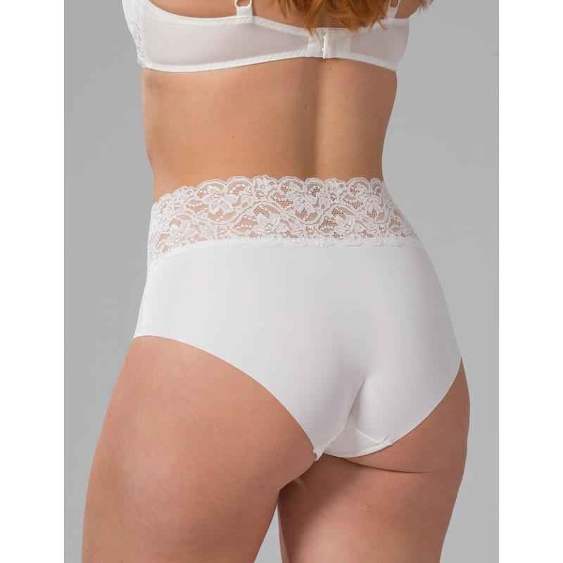 Midi alushousut pitsivyötäröllä saumaton Trofe