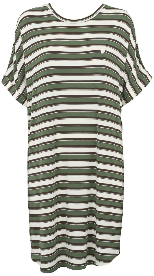 Paituli Missya oversize T-shirt Vihreä-valkoinen