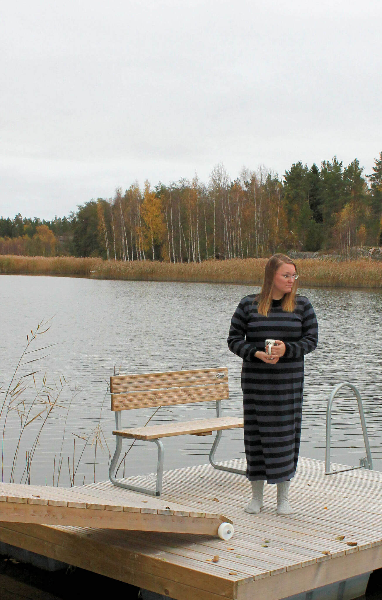 Merineule Maxi yöpaita ekopuuvillaa (SUOMITUOTE) - Jolingerie