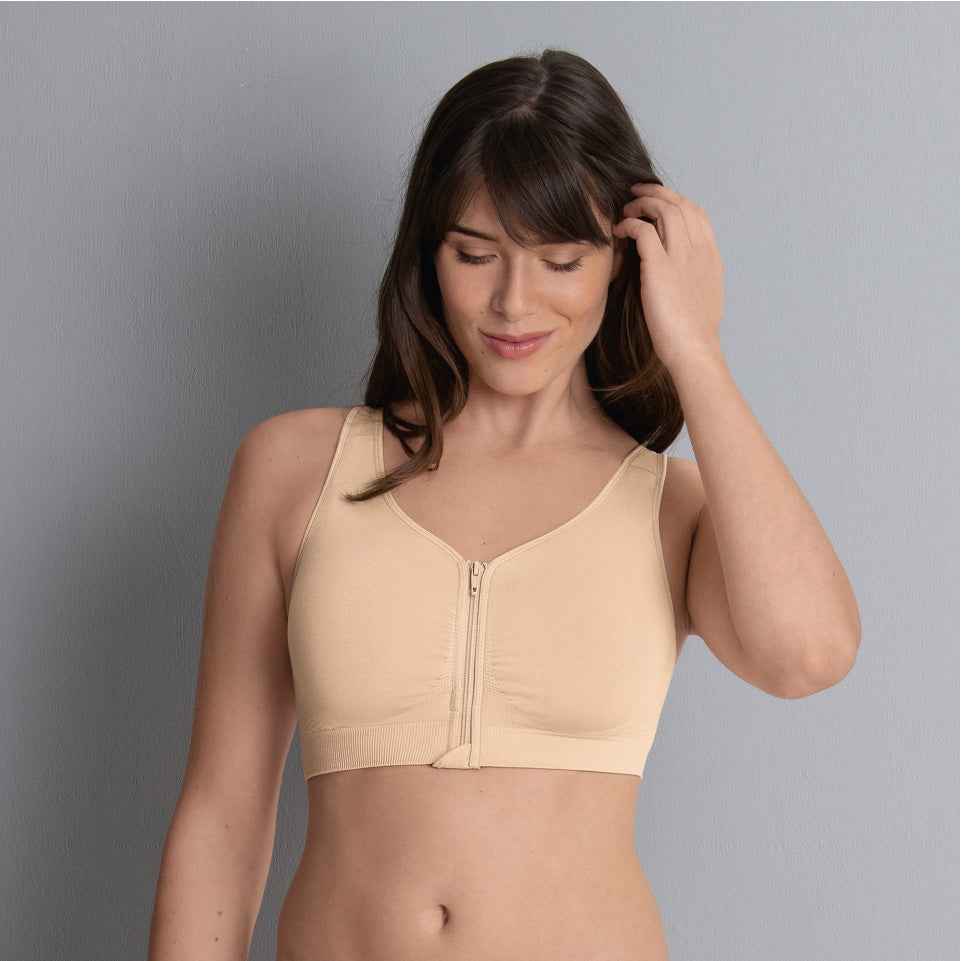 Anita Care Lynn vetoketjulla edestäkiinnitettävä toppimallinen proteeesitaskullinen rintaliivi