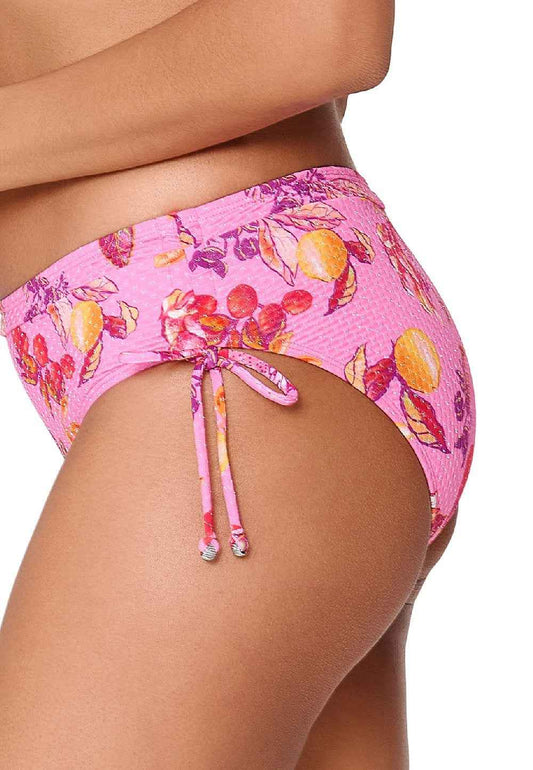Midibikinihousut nauhoilla LingaDore Bikini shorty Pink Paradise