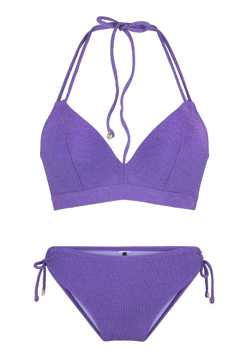 LingaDore Triangle padded bikinisetti Violet