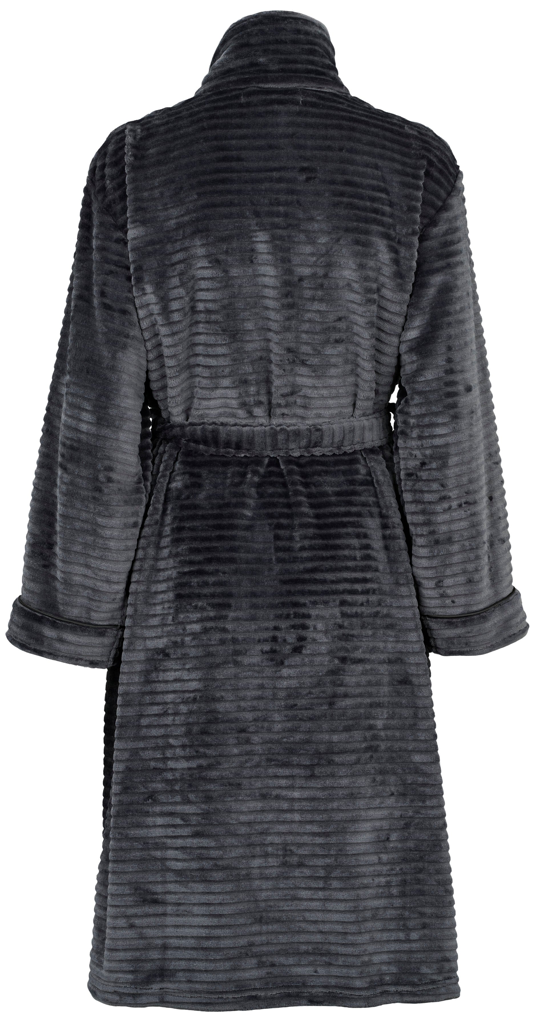 Vetoketjullinen Kylpytakki Fleece Harmaa - Jolingerie