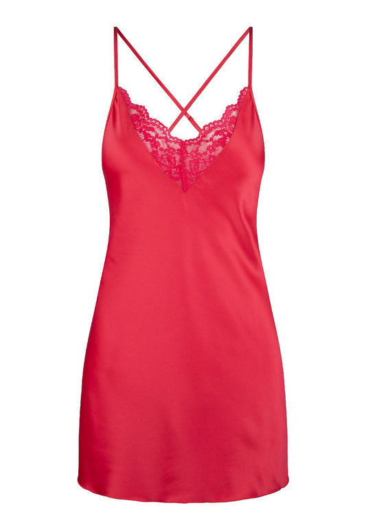 Satiininen Yöasu Lingadore Exclusive Punainen