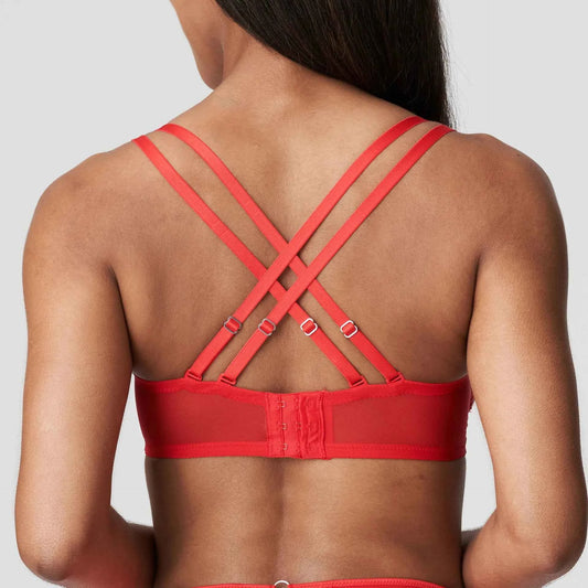 Balconette rintaliivit PrimaDonna Twist First Night punainen