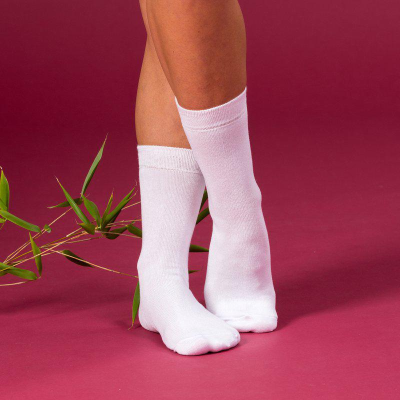 Bambu yksivärinen nilkkasukka Trofe 2-pack