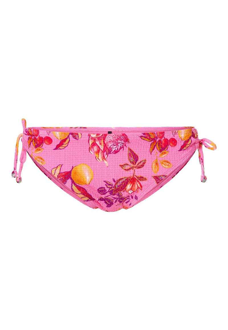 Matalavyötäröiset bikinihousut nauhoilla LingaDore Pink Paradise
