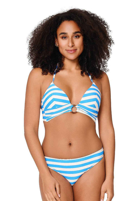 Raidallinen Bikinisetti Lingadore Triangle bikiniset