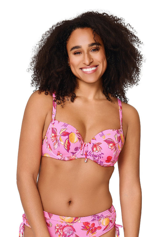 Bikini Yläosa LingaDore Moulded Bikini top Pink Paradise