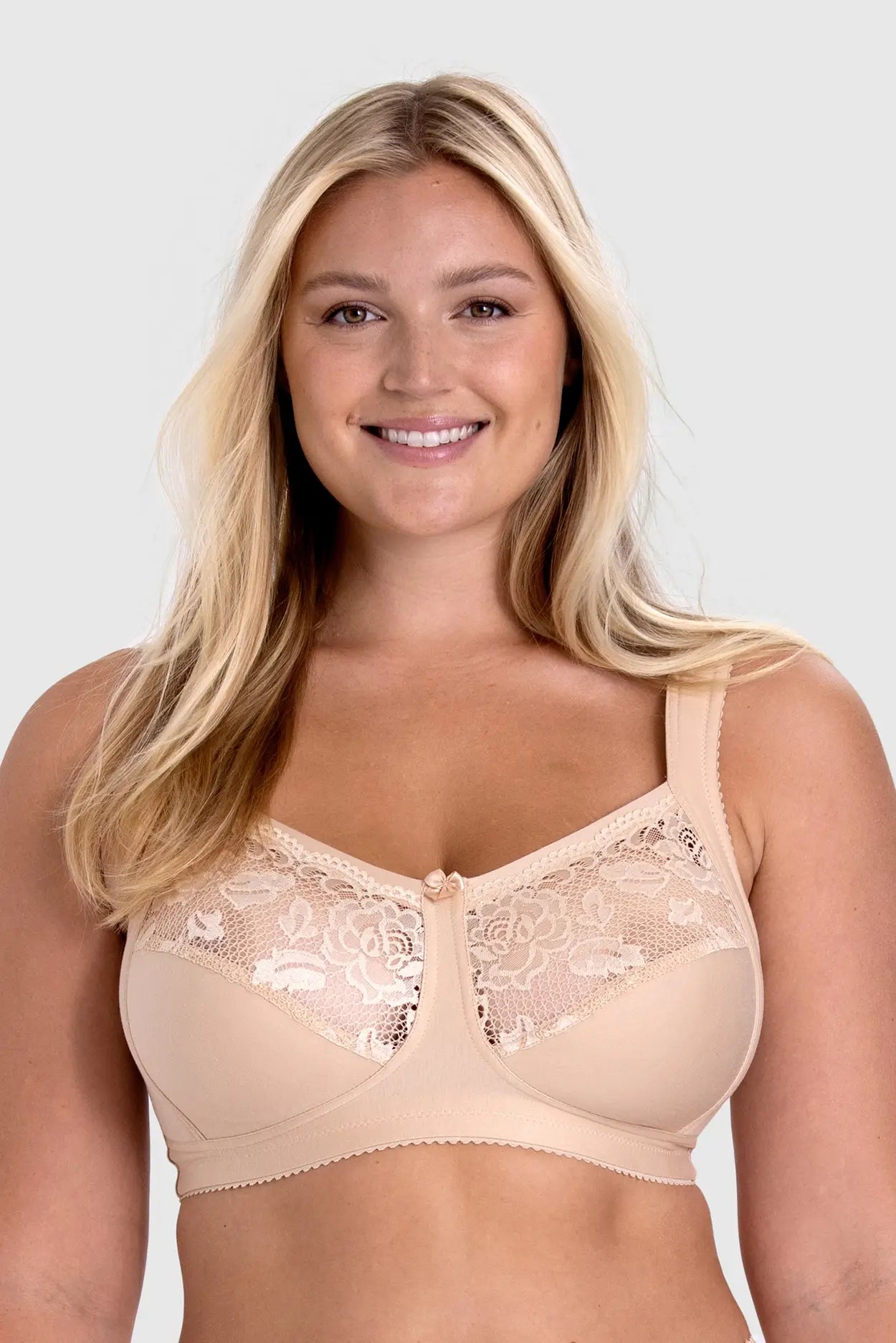 Miss Mary of Sweden Kaarituettomat Rintaliivit Lovely lace SUPPORT Nude