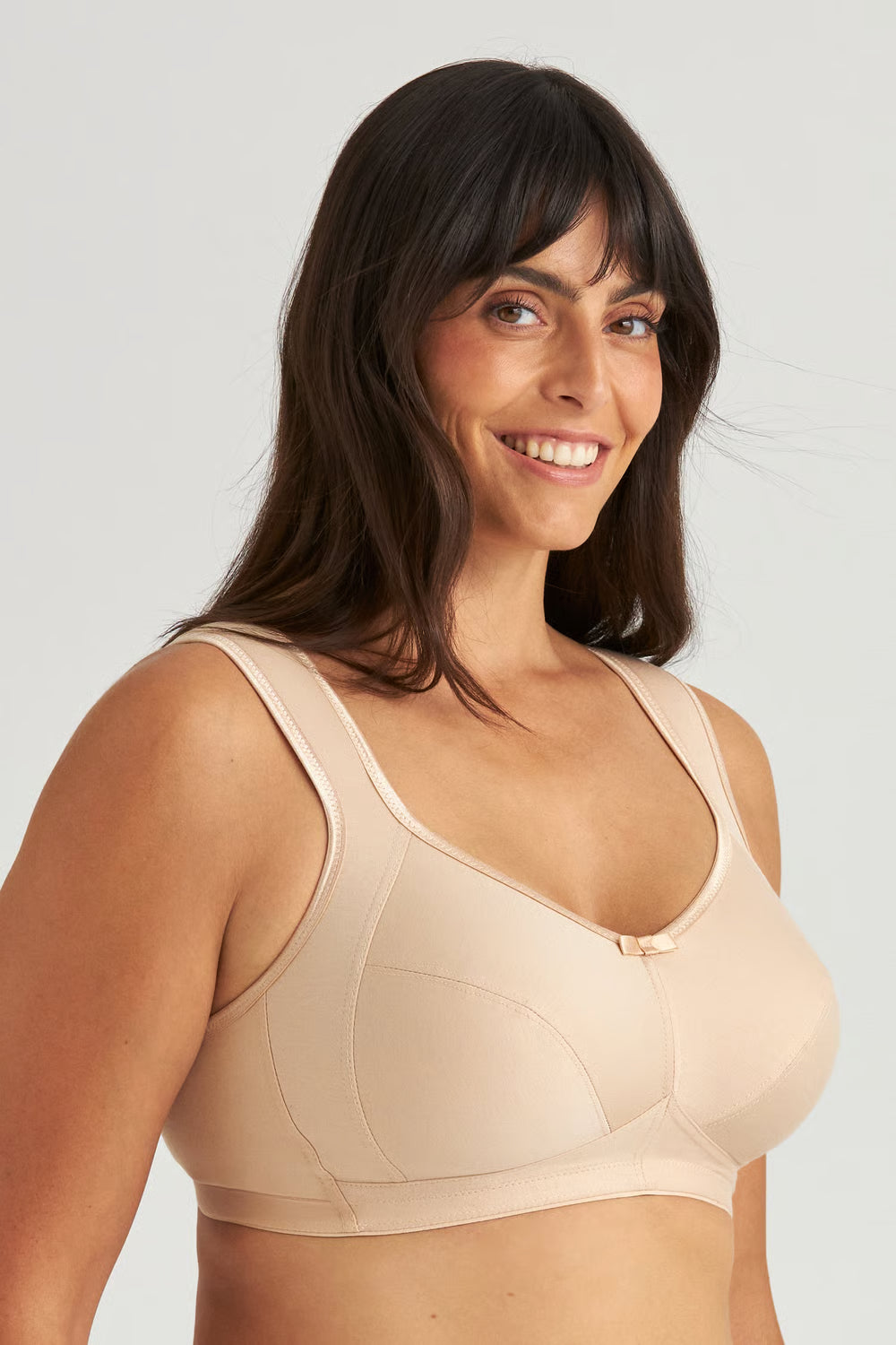 Miss Mary of Sweden Cotton Divide kaarituettomat rintaliivit (78% Puuvillaa)