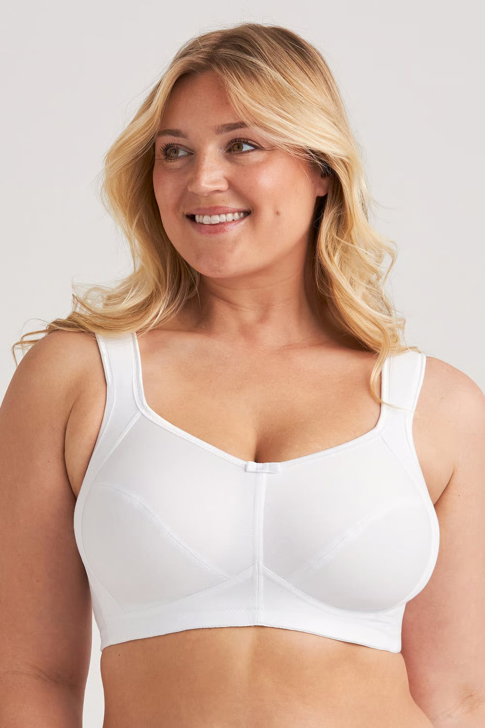Miss Mary of Sweden Cotton Divide kaarituettomat rintaliivit (78% Puuvillaa)
