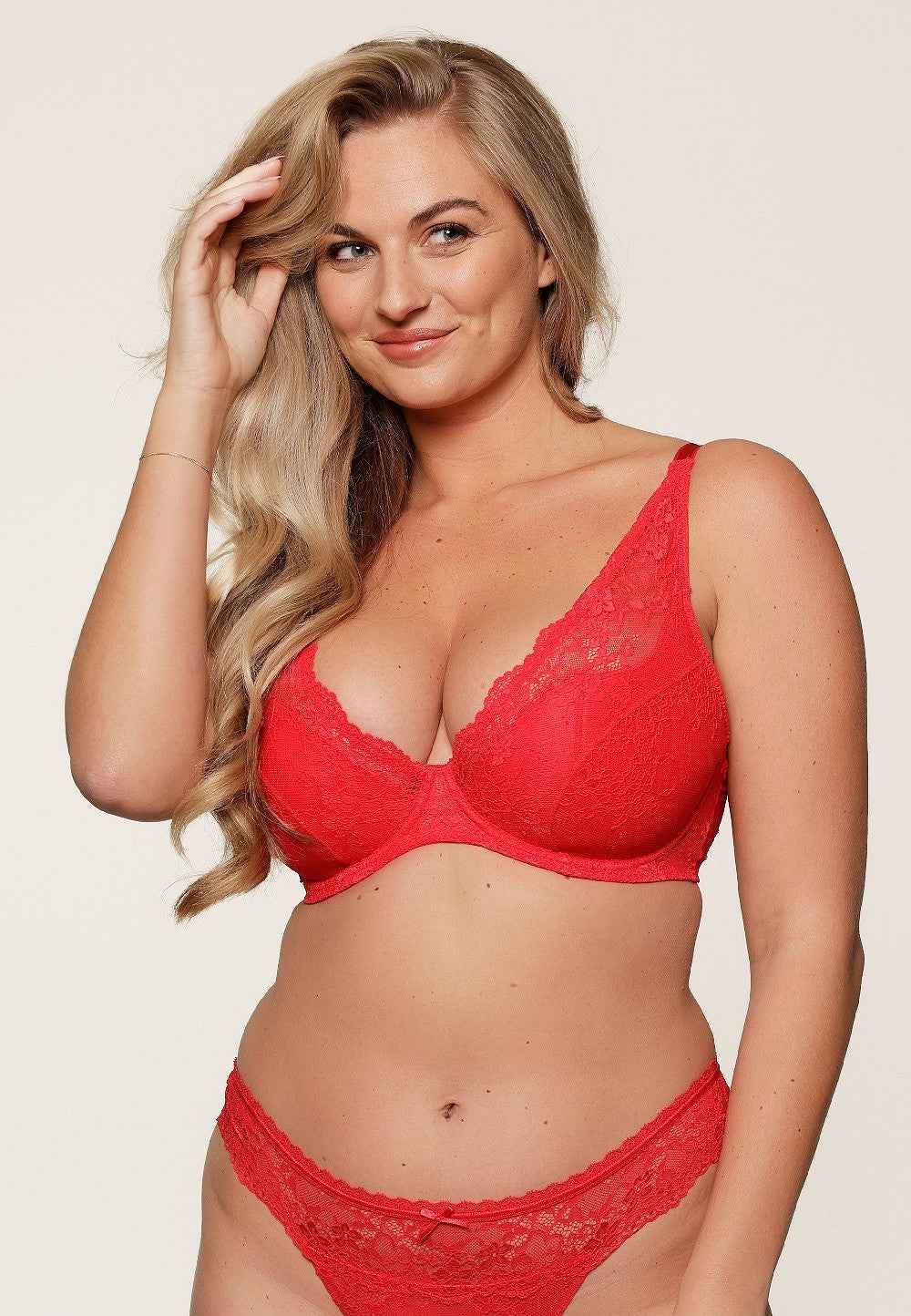 Lingadore Daily Triangle Plunge-kevyesti topatut rintaliivit