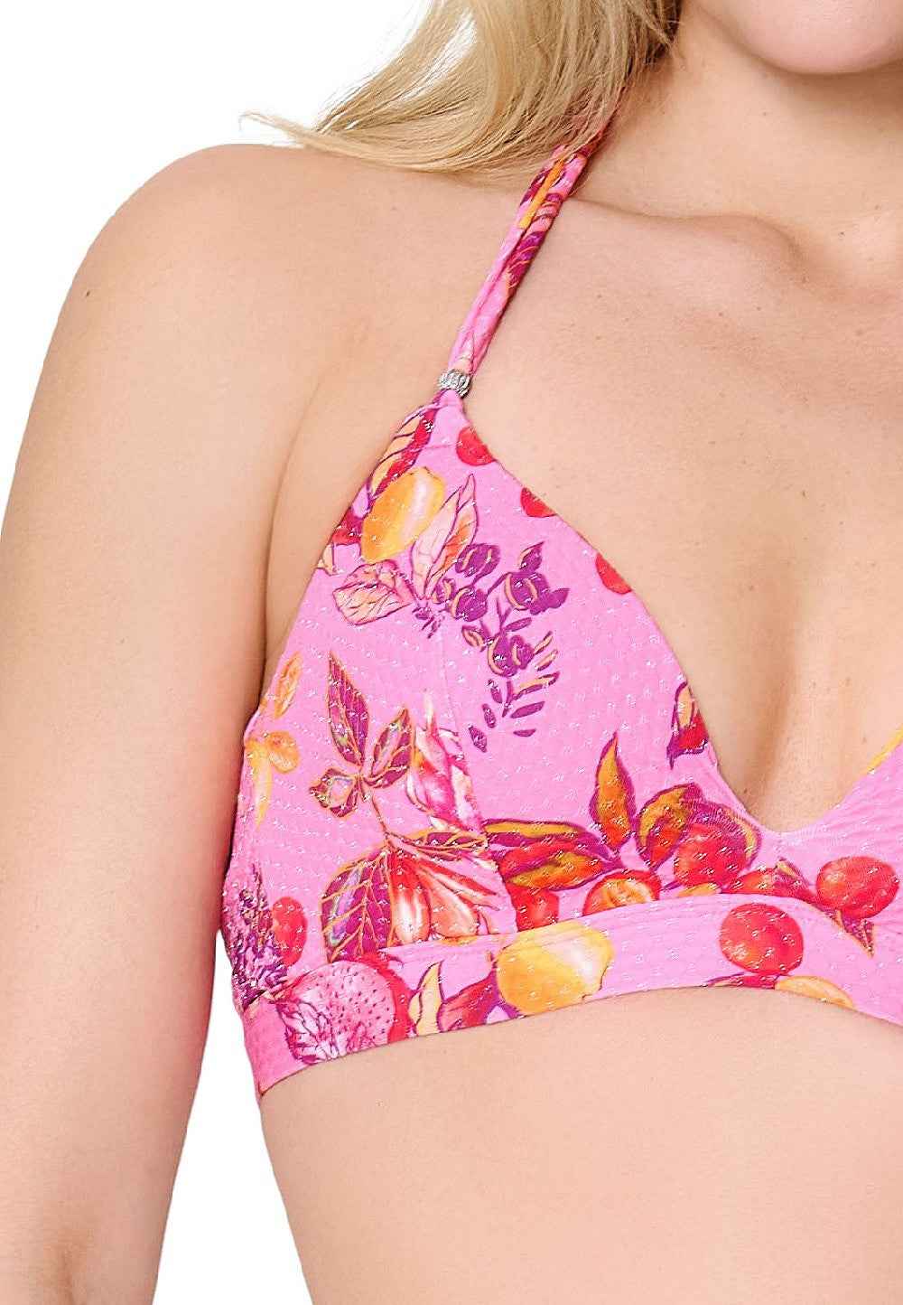 Bikini Yläosa LingaDore Triangle Padded Pink Paradise