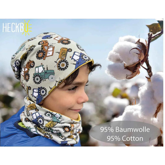 Heijastava Lasten pipo ja tuubihuivisetti