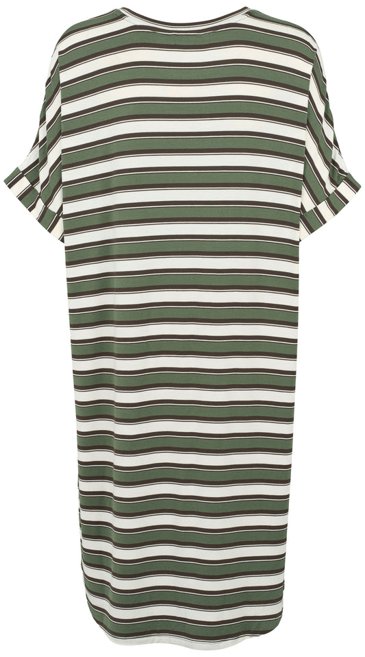 Paituli Missya oversize T-shirt Vihreä-valkoinen