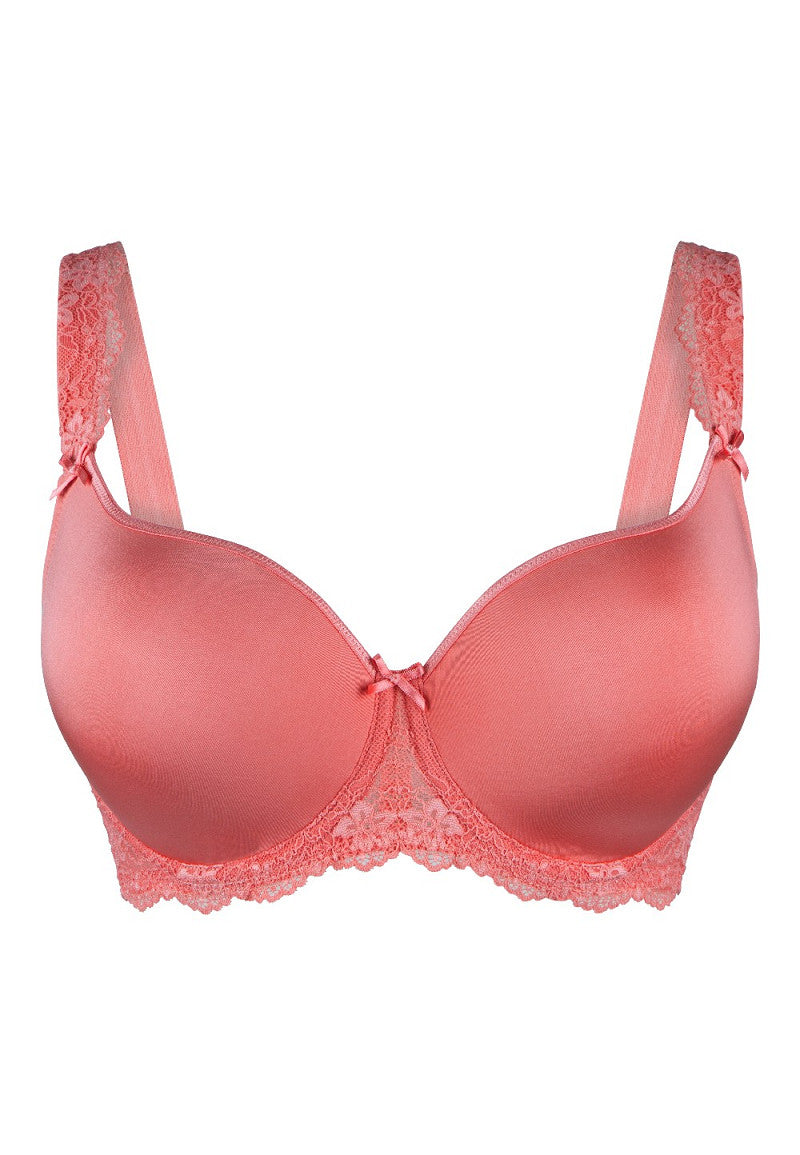 LingaDore DAILY Uni-fit PLUS T-paita rintaliivit Spiced Coral