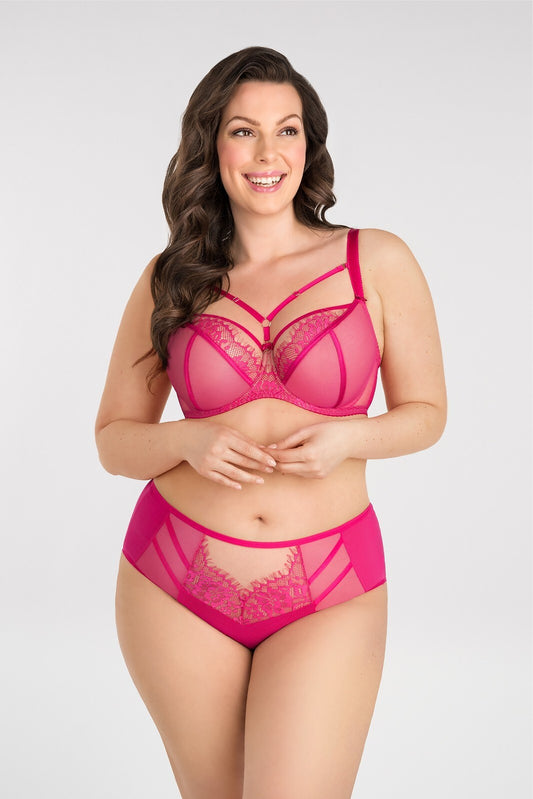 Gorsenia Paradise toppaamattomat rintaliivit Pinkki