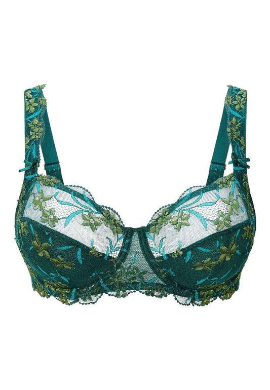 LingaDore Full Coverage Pine Green Toppaamaton Rintaliivi